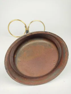 Vintage-Schirmständer / 50er-60er Jahre / Messing & Gusseisen - Bild 5