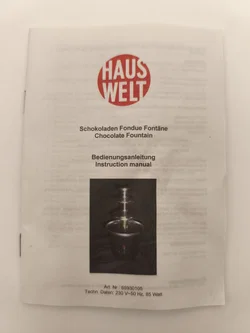 Hauswelt, Schokobrunnen – Vorschau 4