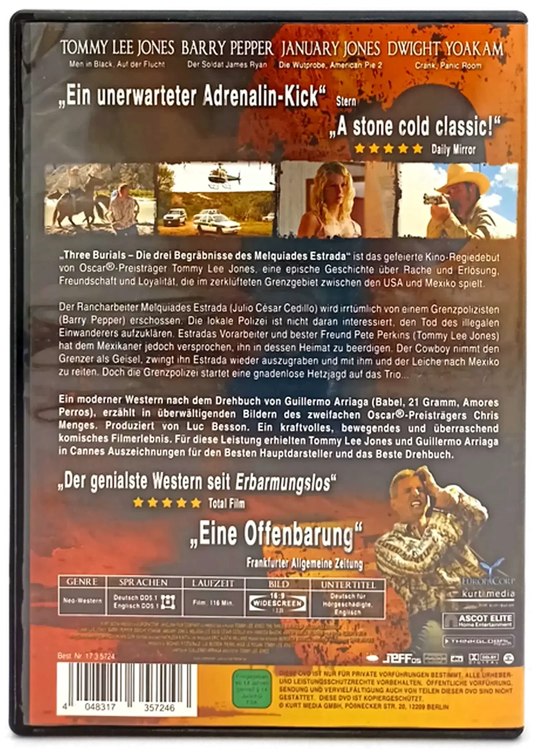 DVD "Three Burials" – Bild 2