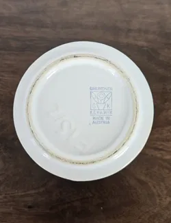 Gmundner Keramik Vase - Geflammt - Höhe 14 cm - Bild 2