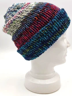Handgestrickte Wendemütze – Vorschau 3