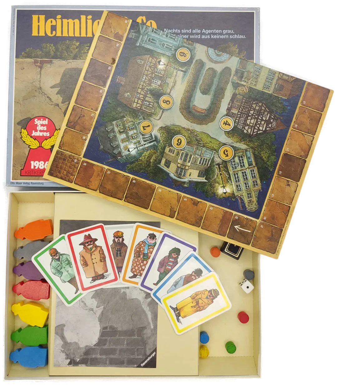 Heimlich & Co. Ravensburger Spiel des Jahres 1986 – Bild 2