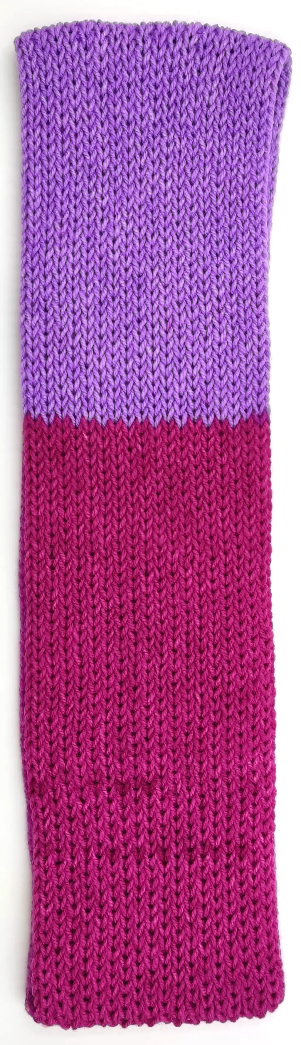 Handgestrickter Loop Schal – Bild 2