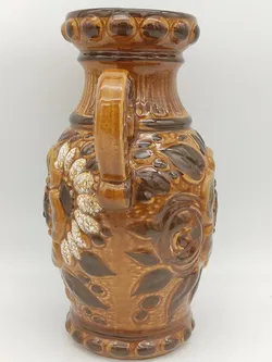 Vintage  Ton Vase aus den 80er - Bild 4