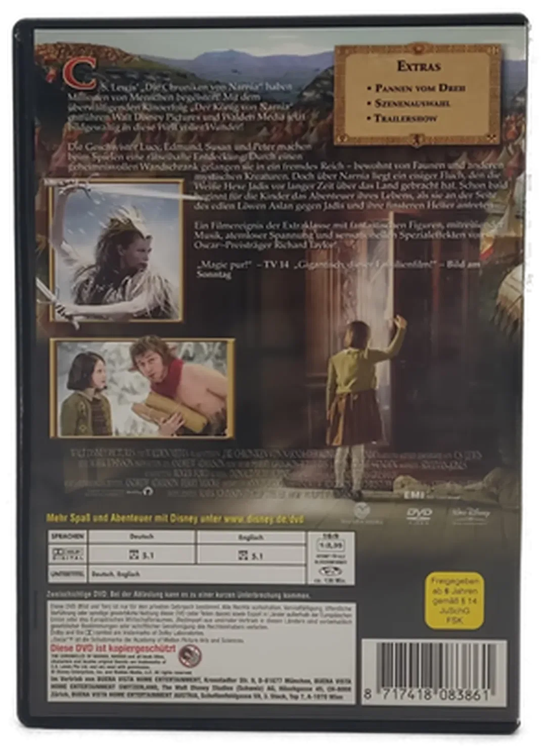 DVD "Die Chroniken von Narnia - Der König von Narnia" – Bild 2