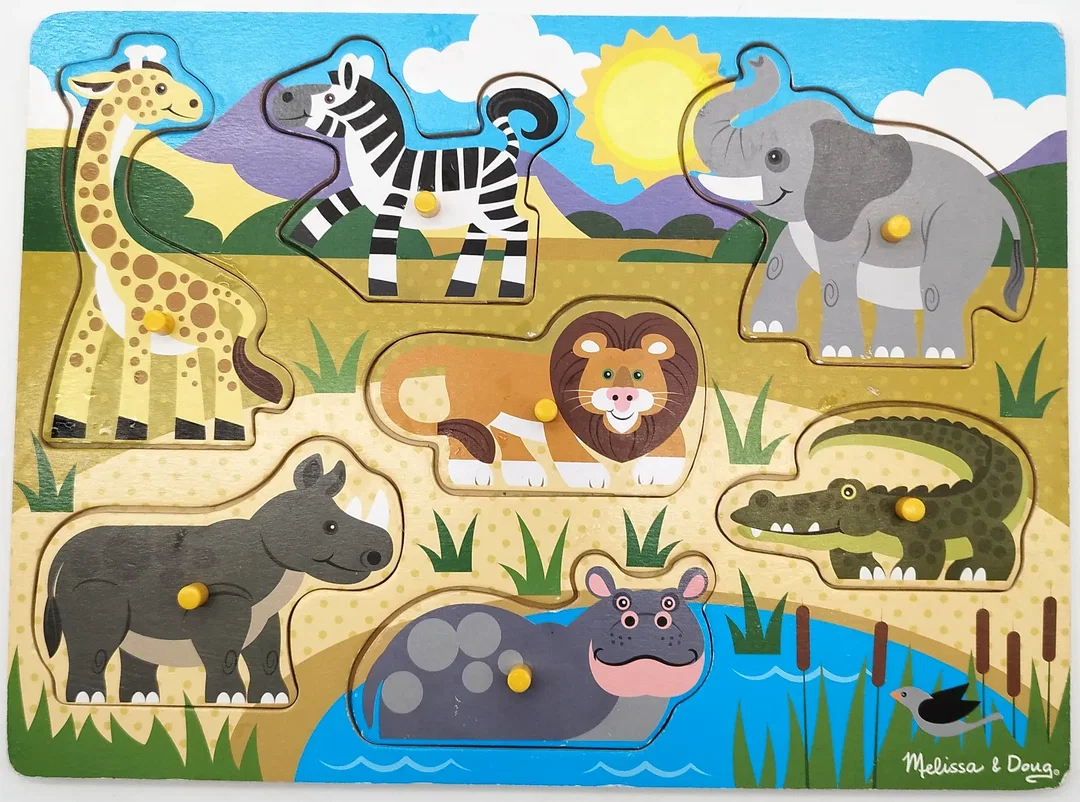Melissa & Doug Holzpuzzle - Safari - Bild 4