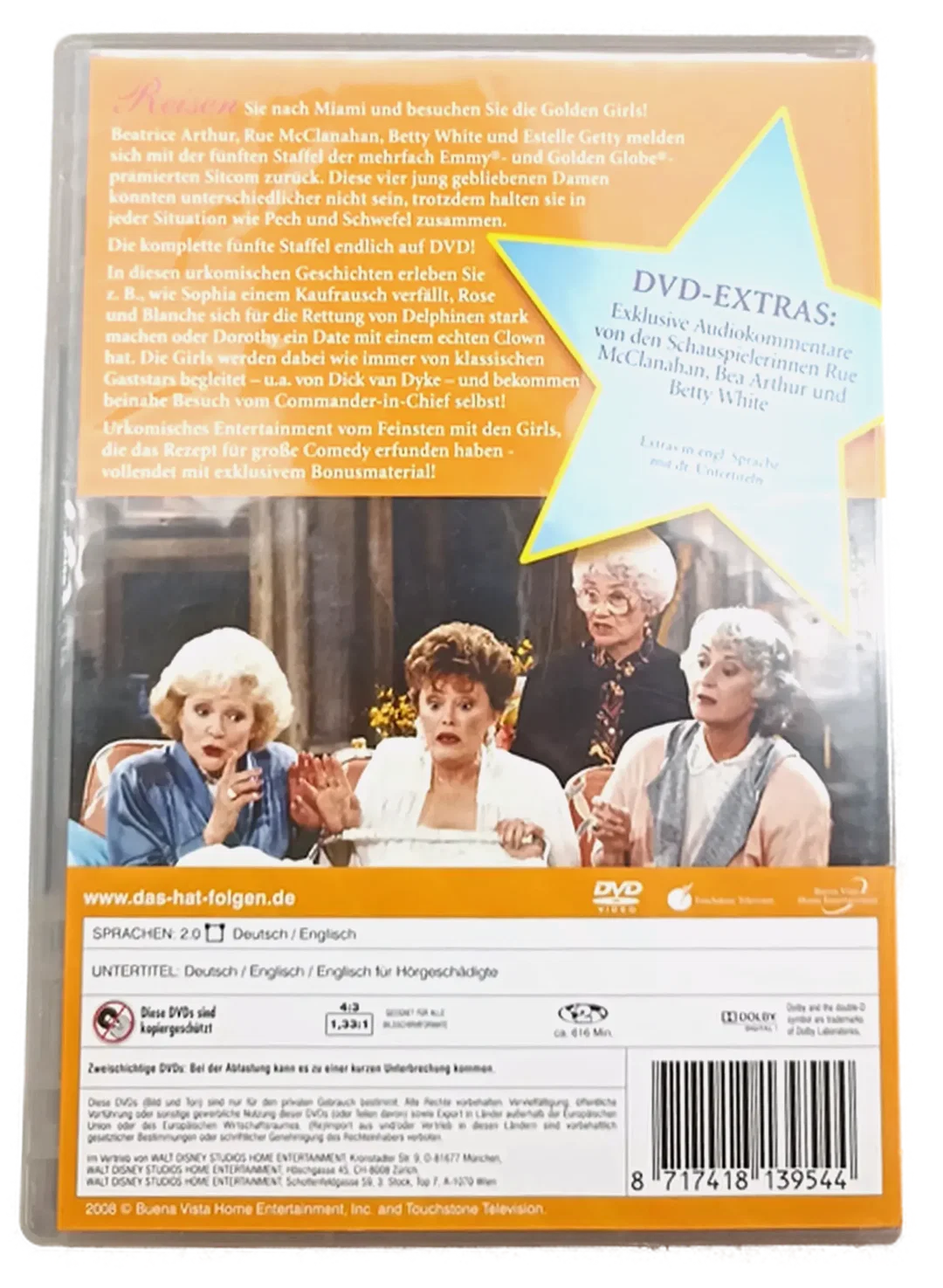 DVD "Golden Girls, Staffel 5" – Bild 2