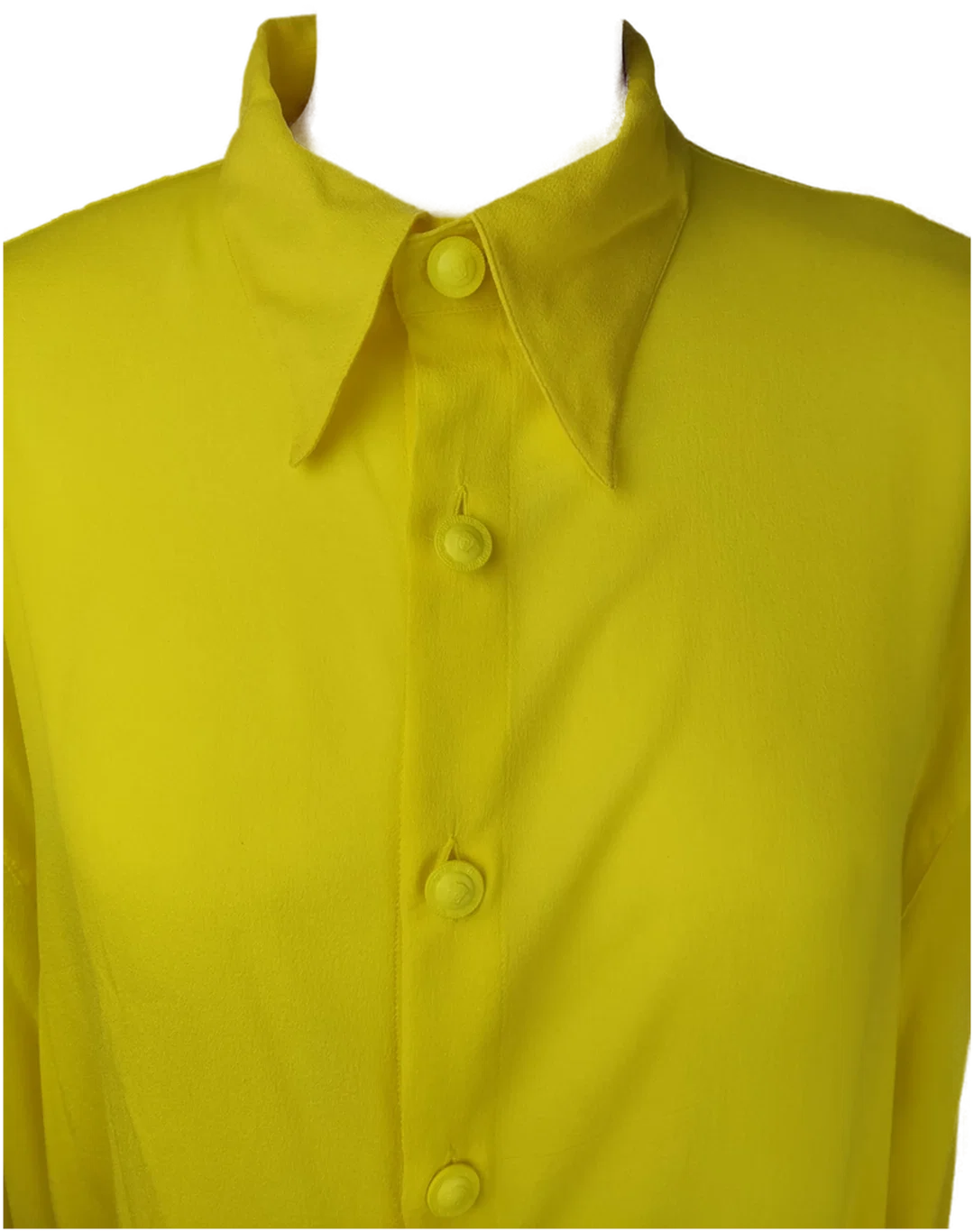 Versace Bluse Damen Gr. IT 56 | Zeitloser Designer-Stil – Bild 2