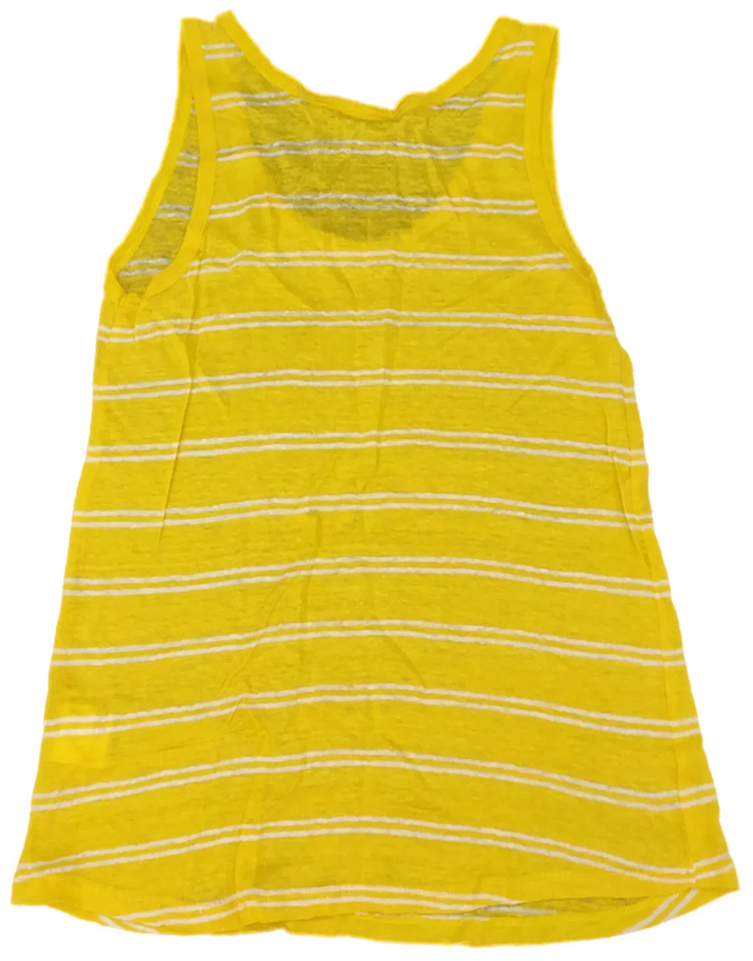 United Colors of Benetton Kindertop gelb/weiß Gr. XS/ECH – Bild 2
