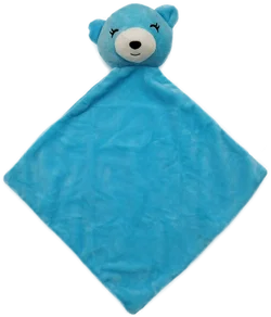XXXLutz Schmusetuch Bärchen - Blau - Bild 1