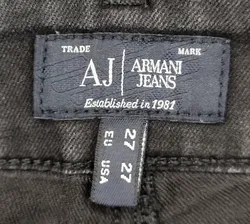 Armani Jeans Damen Jeans in schwarz in Gr. S/M - Bild 5