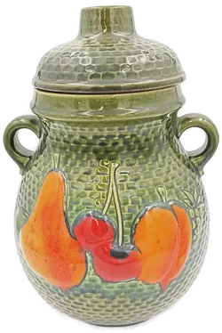 Scheurich Keramik Rumtopf mit Deckel Model 821-32 W. Germany - Bild 3