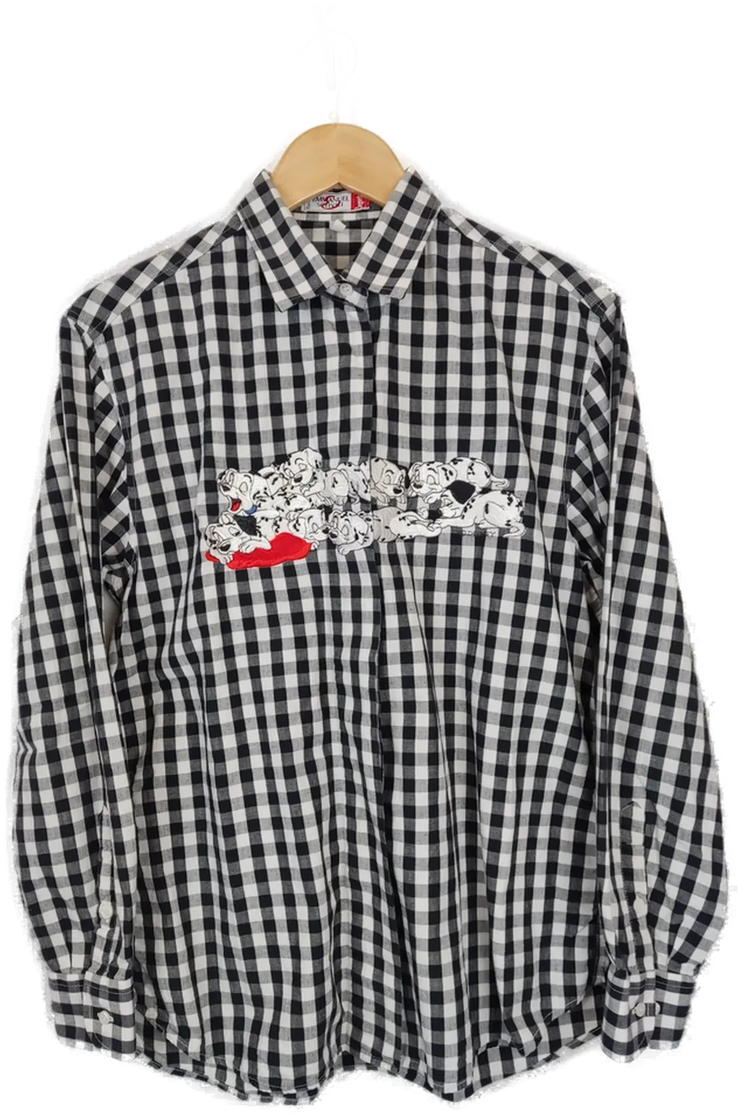 Emanuel Schvili  Damen Bluse schwarz/weiß kariert Gr. 44  - Bild 1