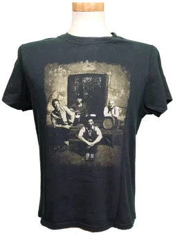Coldplay Herrenshirt schwarz Gr. M