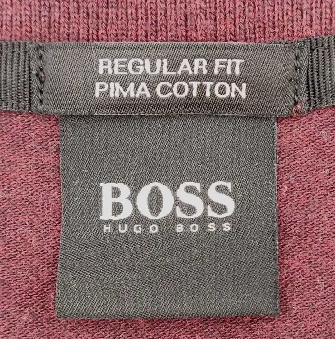 Hugo Boss Herrenpolo bordeaux Gr. M – Bild 3