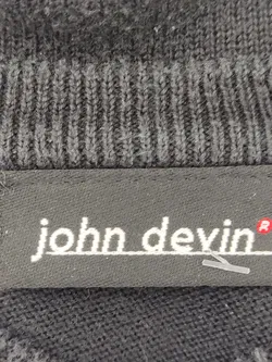 John Devin Männerpullover kariert - Gr. XL  - Bild 4