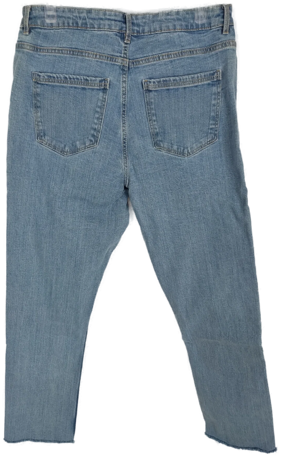 Jeans "esmara" lang mit Stretch, hellblau mit Taschen, Größe 40 – Bild 3