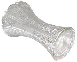 Schwere Bleikristallvase mit Facettenschliff – elegant & massiv - Bild 2