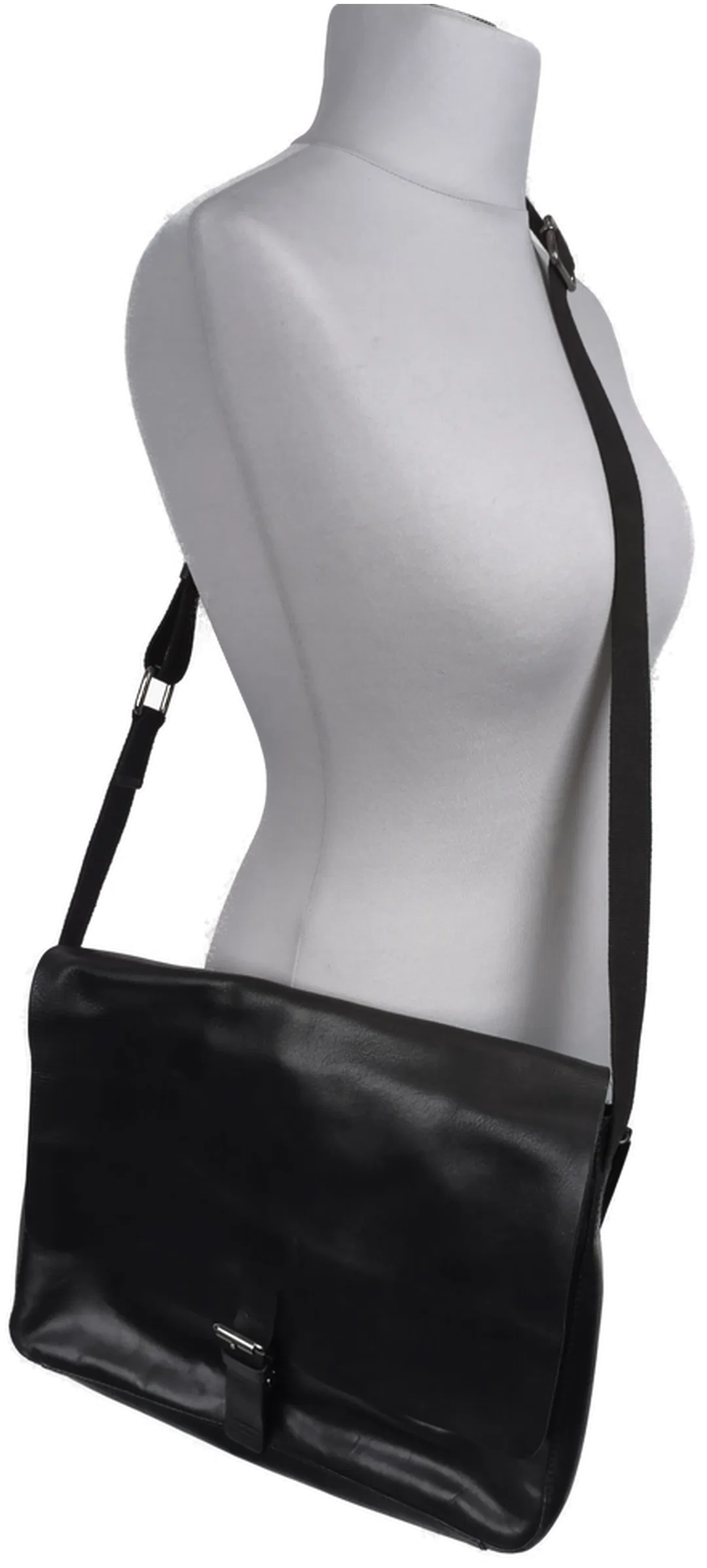 Laptoptasche Leder schwarz Strellson - Bild 1