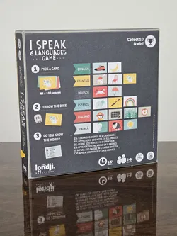 I SPEAK 6 LANGUAGES GAME - Gesellschaftsspiel - londji Barcelona  - Bild 2