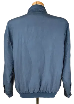 Spirit of the silk Herren Bomberjacke, blau - Gr. 46 - Bild 2