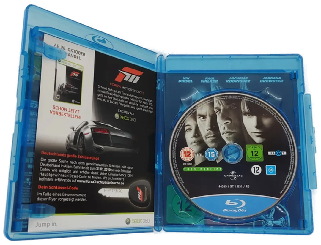 Blu-ray Disc Fast & Furious Neues Modell. Originalteile. – Bild 3