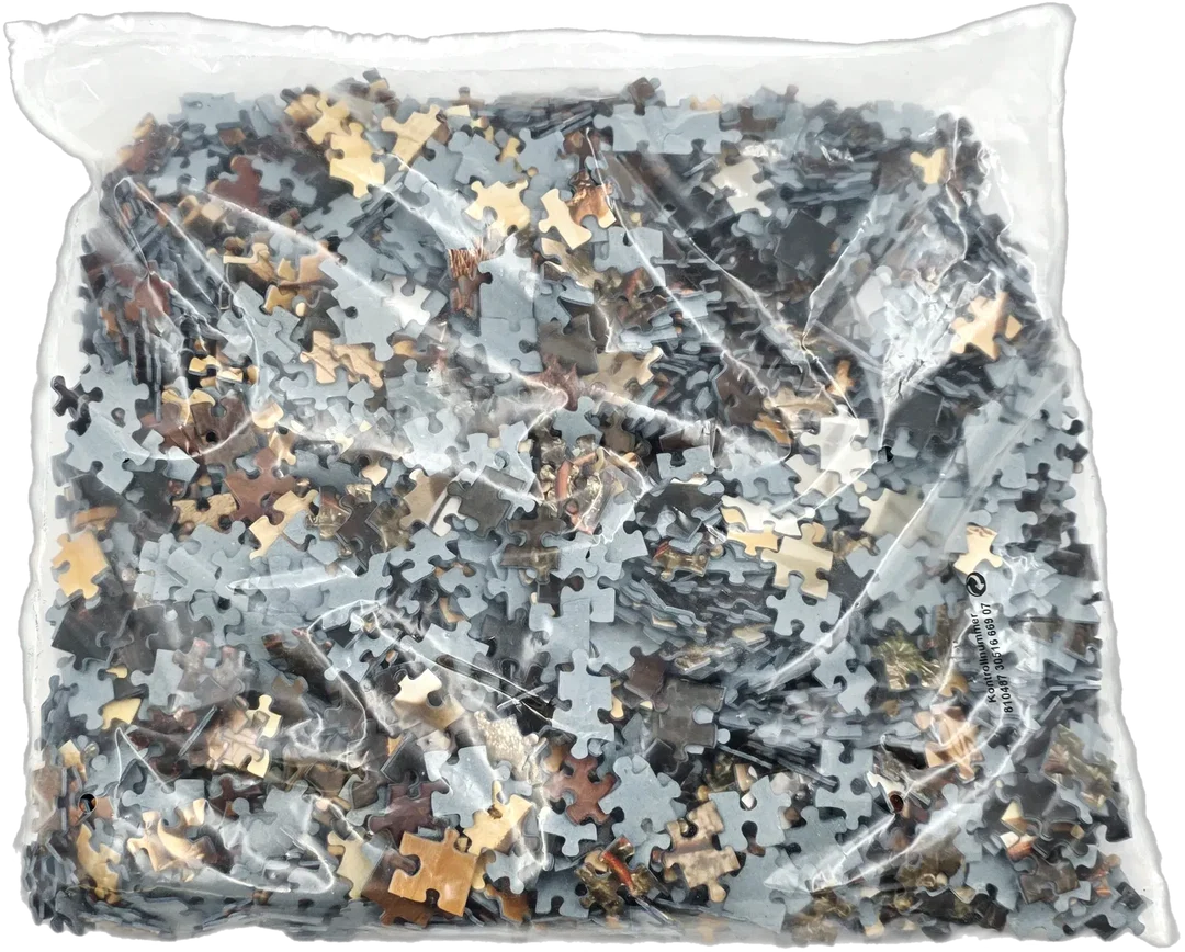 Ravensburger 2000-Teile-Puzzle Kaffeemotiv mit Bohnen und Tassen – Bild 8