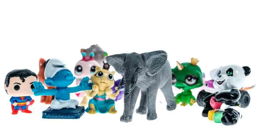 18 Kleinfiguren gemischt für den Setzkasten - Bild 1