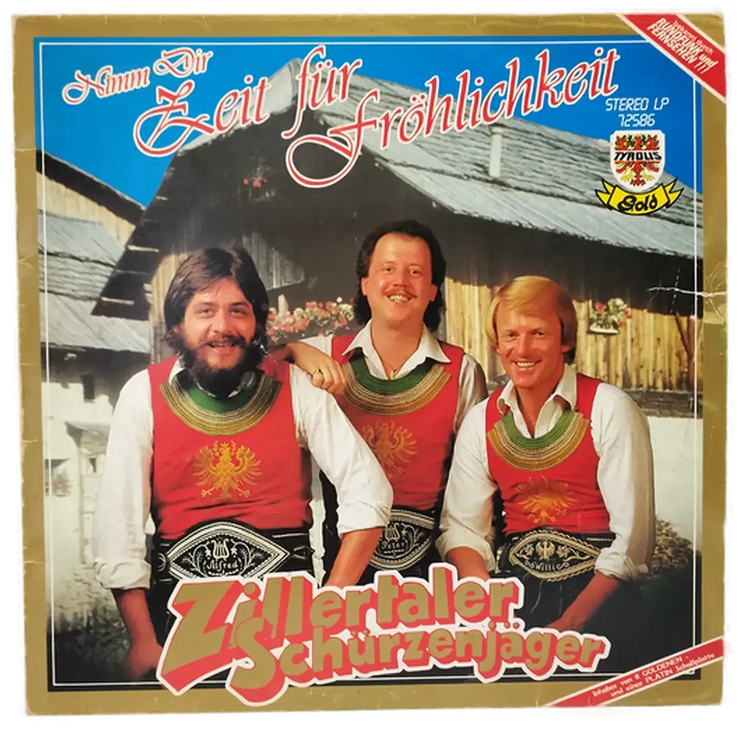 Vinyl Zillertaler Schürzenjäger (1986) | Nimm Dir Zeit für Fröhlichkeit  - Bild 2