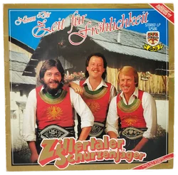 Vinyl Zillertaler Schürzenjäger (1986) | Nimm Dir Zeit für Fröhlichkeit  - Bild 1
