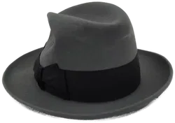 Borsalino Herren Hut grau Vintage - Bild 4