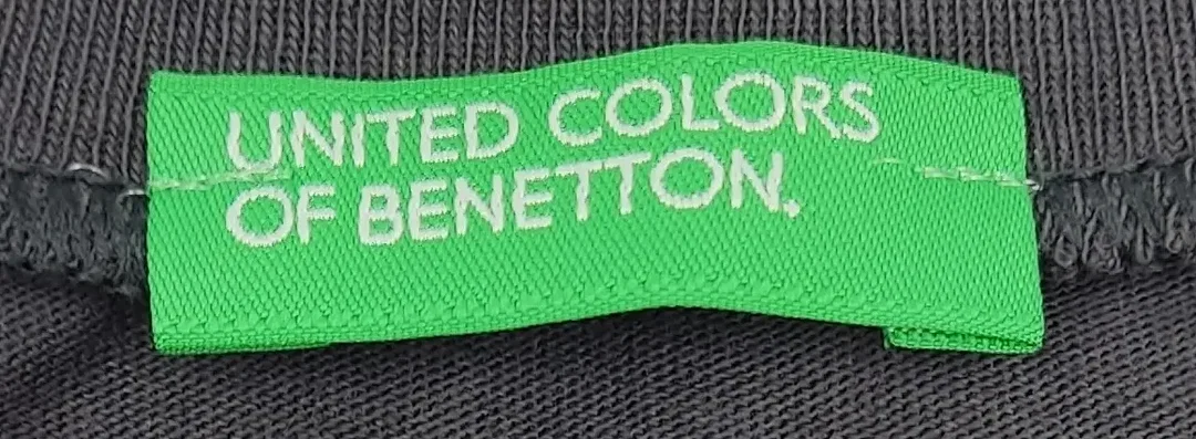United Colors of Benetton Kindershirt anthrazit Gr. XS – Bild 3