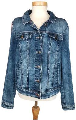 Street One Damen Jeansjacke blau - M/38 - Bild 1