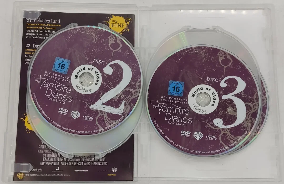 5 DVD's "The Vampire Diaries" Die Komplette fünfte Staffel – Bild 5