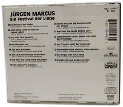 Jürgen Marcus - Ein Festival der Liebe CD / 1994 - Bild 2