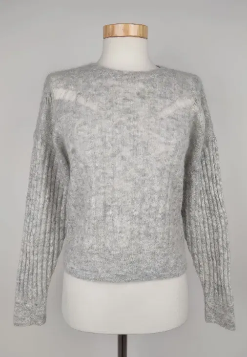 Iro Damen Oversized-Pullover grau - Gr. XXS - Bild 4