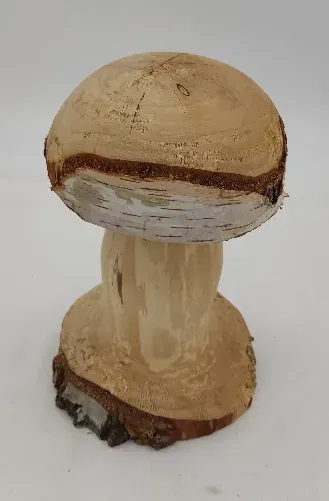 Deko - Pilz aus Holz - Bild 4