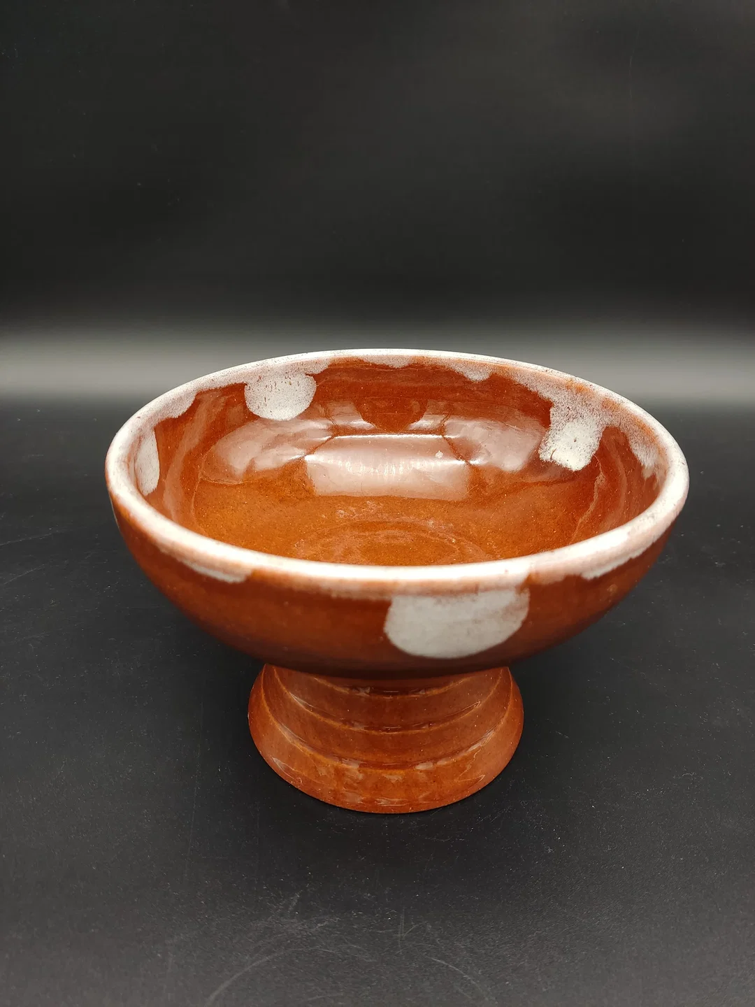 Keramikschale mit Fuß – Bild 2