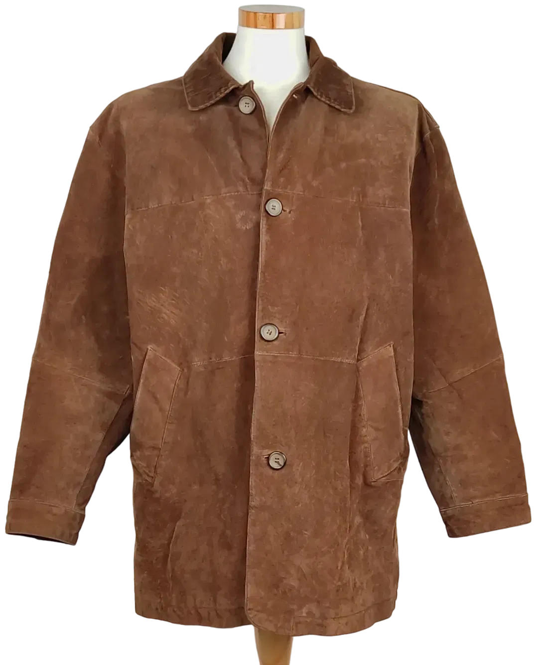 Vintage ENJOY Herren Lederjacke, braun - Gr. XL  - Bild 1