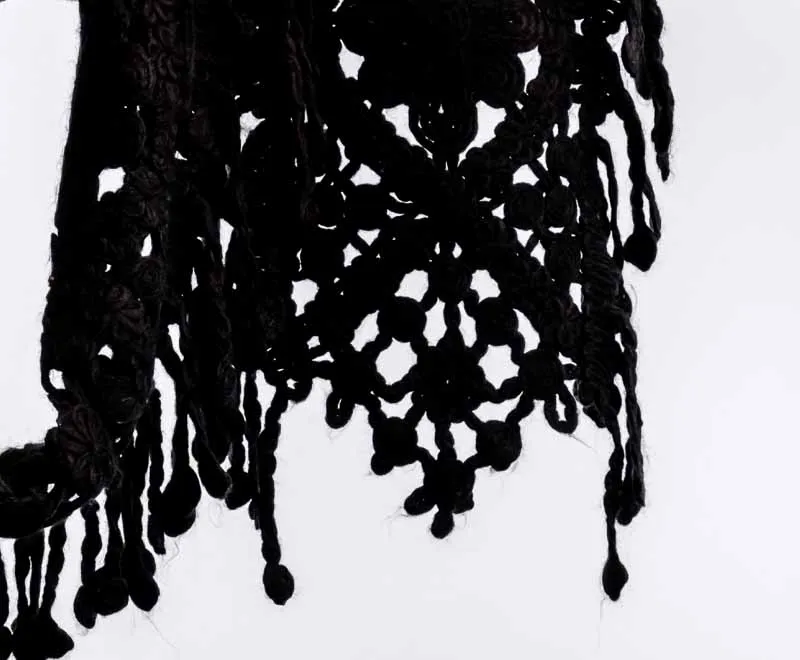 Schal, Weboptik Pashmina – Bild 2