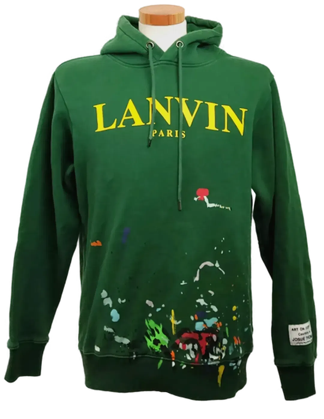 Lanvin x Gallery Dept Hoodie Grün Gr. L - Bild 4