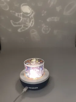 Livarno home, LED-Projektorlicht für Kinder, Nachtlicht mit Weltraummotiven – Vorschau 2