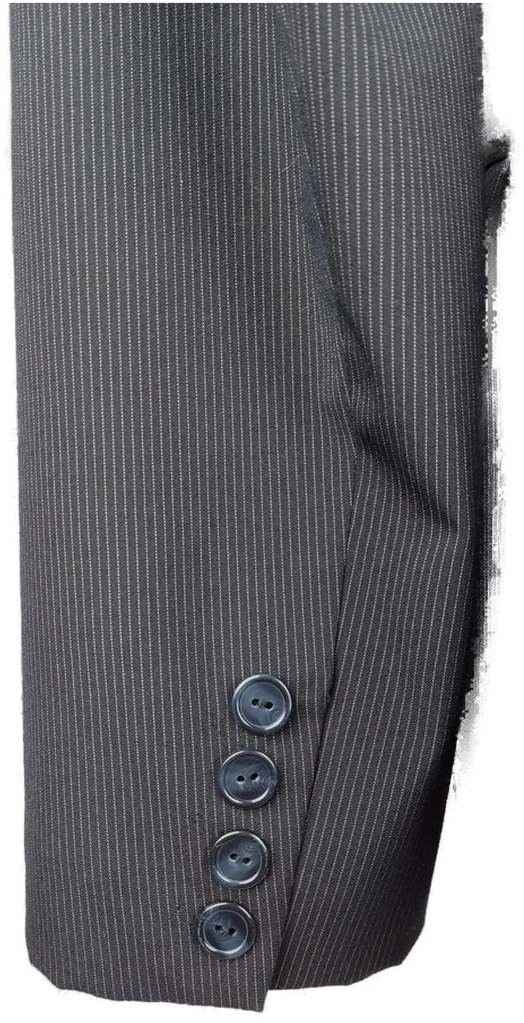 MEXX Hosenanzug Damen Mischfaser Gestreift | Zeitloser Klassiker; Blazer GR. 38; Hose GR. 36 – Bild 4