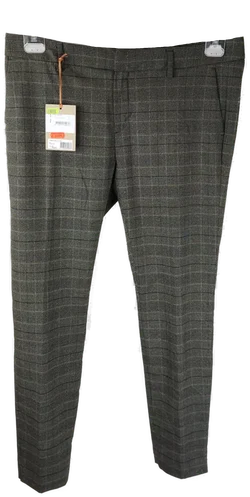 Mos Mosh Herrenhose grau gemustert Gr. 42 – Vorschau 1
