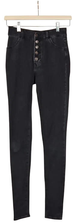 Levis Mile High Super Skinny Damen Jeans, schwarz - Gr. W26/L32 - Bild 1