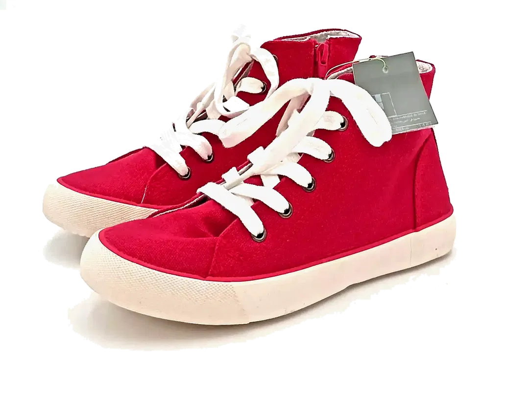 United Colors of Benetton Damen Sneakers rot Gr. 39 - Bild 1