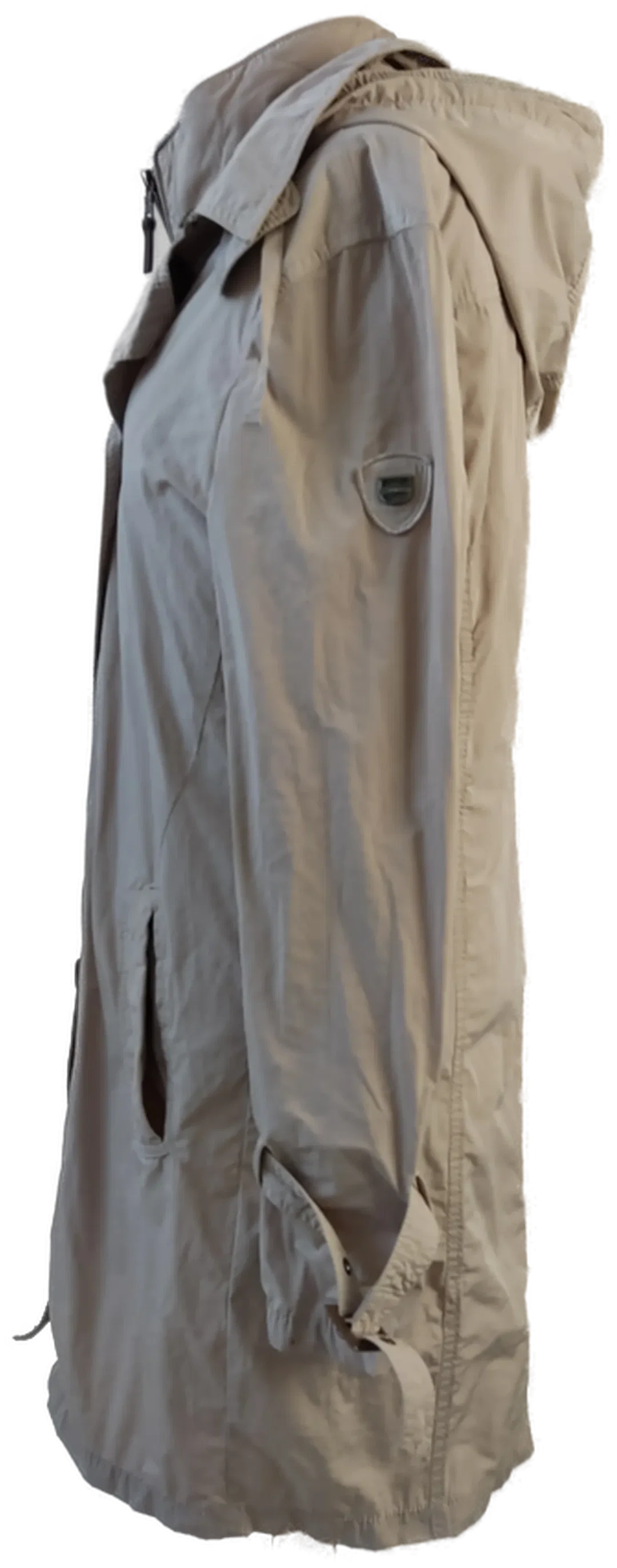 Comma Essential outerwear Damen Trenchcoat mit Innenweste beige - Gr. 40 – Bild 3
