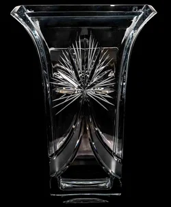 Edel Bohemia Kristallvase – elegante Fertigung aus den 1980er - Bild 4
