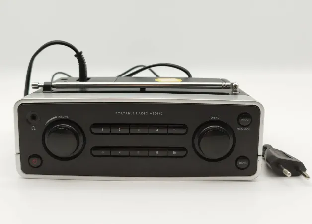 Philips Tragbares Radio FM/MW Akku+Netz | Camping-Begleiter - Bild 1