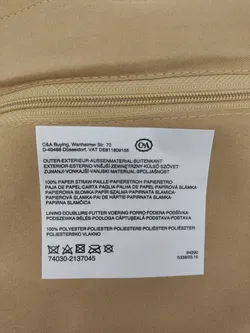 Leichte Sommer Handtasche Damen aus Stroh - Bild 4